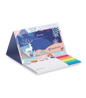 Calendrier chevalet souple + notes