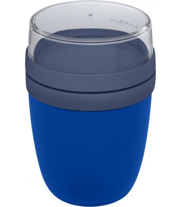 Bocal à déjeuner Ellipse 500 + 200 ml personnalisable (2 compartiments)