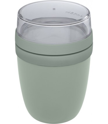 Bocal à déjeuner Ellipse 500 + 200 ml personnalisable (2 compartiments)