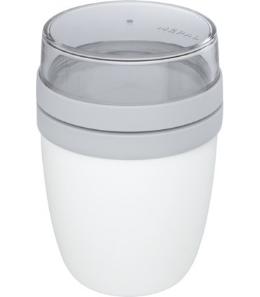 Bocal à déjeuner Ellipse 500 + 200 ml personnalisable (2 compartiments)