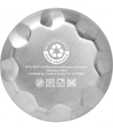 Bouteille isotherme publicitaire Cove 500 ml en cuivre et acier inoxydable recyclé certifié RCS