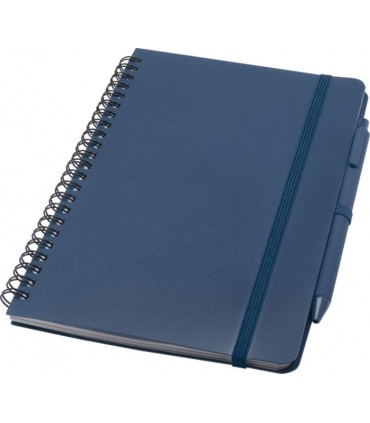 Carnet publicitaire A5 Thalaasa avec stylo en plastique recyclé