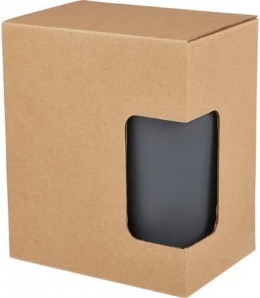 Mug publicitaire 400 ml double paroi en plastique recyclé et acier inoxydable