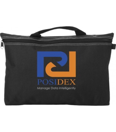 Sac de conférence Orlando personnalisable A4 en polyester 600D (3 L)