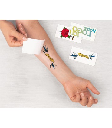 Tatouage éphémère personnalisé