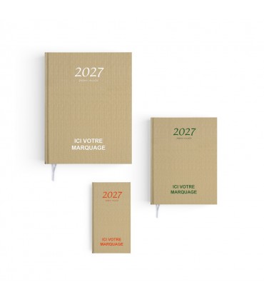 Agenda de bureau publicitaire KRAFT