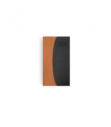 Agenda de bureau publicitaire Prestige couverture bi-colors