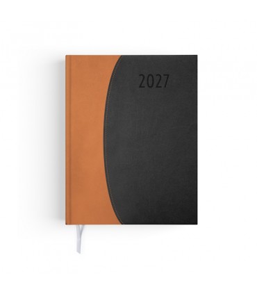 Agenda de bureau publicitaire Prestige couverture bi-colors