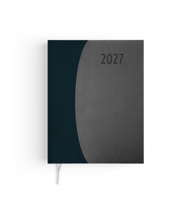 Agenda de bureau publicitaire Prestige couverture bi-colors