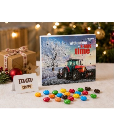 Mini calendrier de l’Avent écologique personnalisé – M&M’S® Crispy