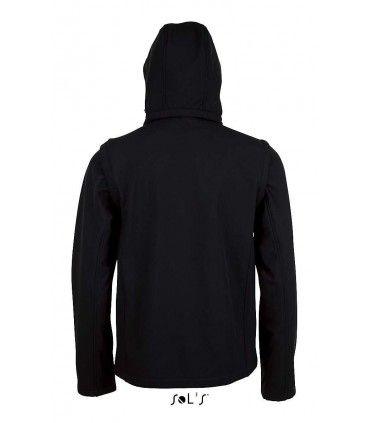 VESTE SOFTSHELL CAPUCHE ET MANCHES AMOVIBLES TRANSFORMER | ref :  01647