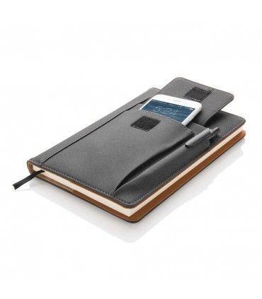 CARNET DE NOTES AVEC POCHETTE POUR TELEPHONE | ref :  P773.071