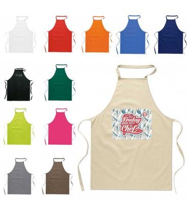 TABLIER DE CUISINE COTON | ref :  MO7251