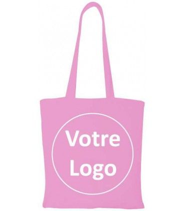 SAC COTON 140g COULEUR ANSES LONGUES | ref :  12018101