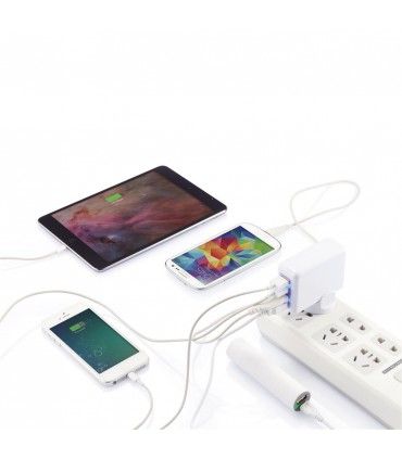 Adaptateur de voyage avec 4 USB | ref : P820.373