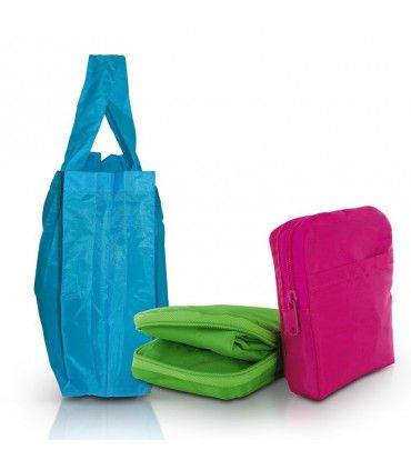 SAC SHOPPING PLIABLE EN POLYESTER 190T | ref :  SHO367