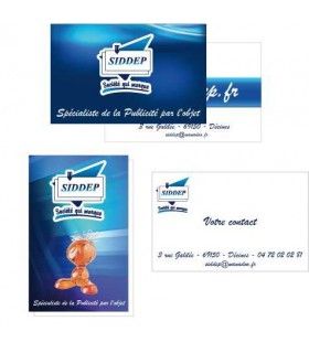 CARTES DE VISITE NON PELLICULE | ref :  CARTNP