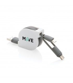 CABLE DE CHARGE TOUT-EN-UN ALLRUNDO®| ref :  ALLRUNDO