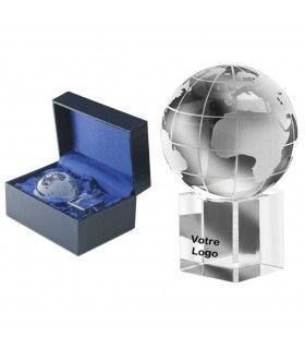 PRESSE PAPIER PLANETE SUR SOCLE | ref :  IT1537