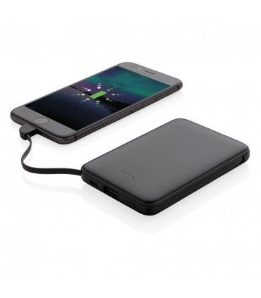 BATTERIE DE SECOURS 5000 mAh AVEC CÂBLE INTÉGRÉ | ref : P322.081