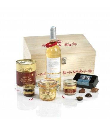 COFFRET GOURMAND "MENU DU TERROIR" | ref : C190176AT