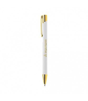 PROMOTION STYLO A BILLE CROSBY SOFT-TOUCH DORE | ref :  MMQ