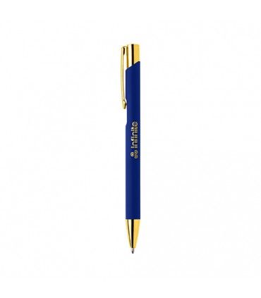 PROMOTION STYLO A BILLE CROSBY SOFT-TOUCH DORE | ref :  MMQ