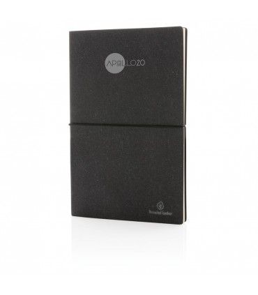 CARNET DE NOTES A5 EN CUIR RECYCLE | ref :  P772.219