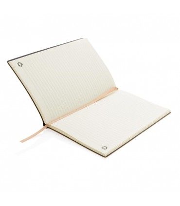 CARNET DE NOTES A5 EN CUIR RECYCLE | ref :  P772.219