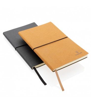 CARNET DE NOTES A5 EN CUIR RECYCLE | ref :  P772.219