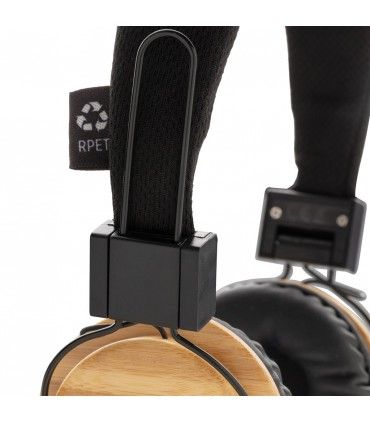 CASQUE AUDIO SANS FIL EN BAMBOU | ref : P329.169