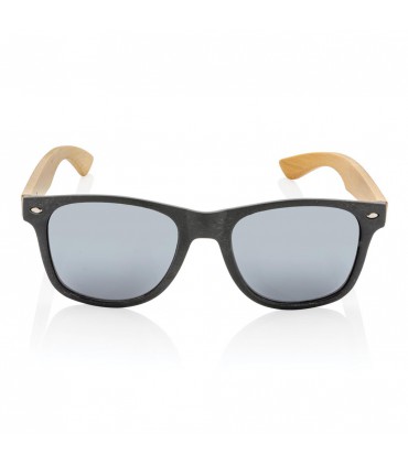LUNETTES DE SOLEIL EN FIBRE DE PAILLE ET BAMBOU ref :  LUNWQ