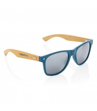 LUNETTES DE SOLEIL EN FIBRE DE PAILLE ET BAMBOU ref :  LUNWQ