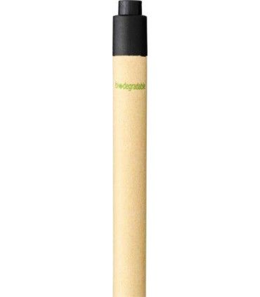 STYLO BILLE EN CARTON RECYCLE ET PLASTIQUE DE MAÏS BERK | ref : 10738400