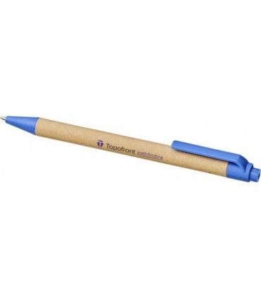 STYLO BILLE EN CARTON RECYCLE ET PLASTIQUE DE MAÏS BERK | ref : 10738400