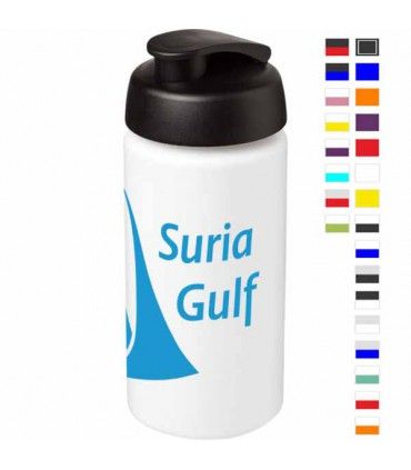 BOUTEILLE DE SPORT Baseline® Plus GRIP 500 ml AVEC COUVERCLE A CLAPET | ref : 210072