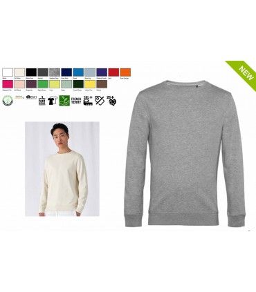 SWEAT HOMME ORGANIC | ref : 228.42