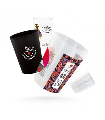 GOBELET PLASTIQUE REUTILISABLE 22 cl | ref :  PICUP22