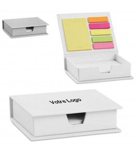 BOITE BLOC NOTES ET REPOSITIONNABLES | ref :  MO7627